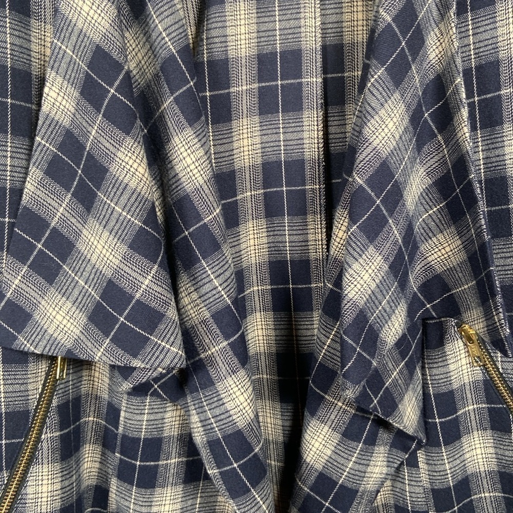 Pre-Loved Design Lab Plaid  Jacket – Excellent Condition, Size Small - Picture 8 of 10